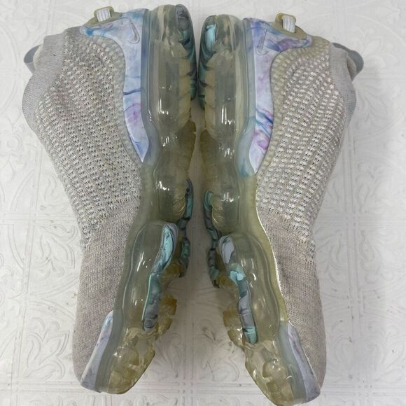 Nike Summit Cream Air VaporMax Flyknit 2020 Athletic Sneaker Shoes Size 8 - Picture 2 of 8
